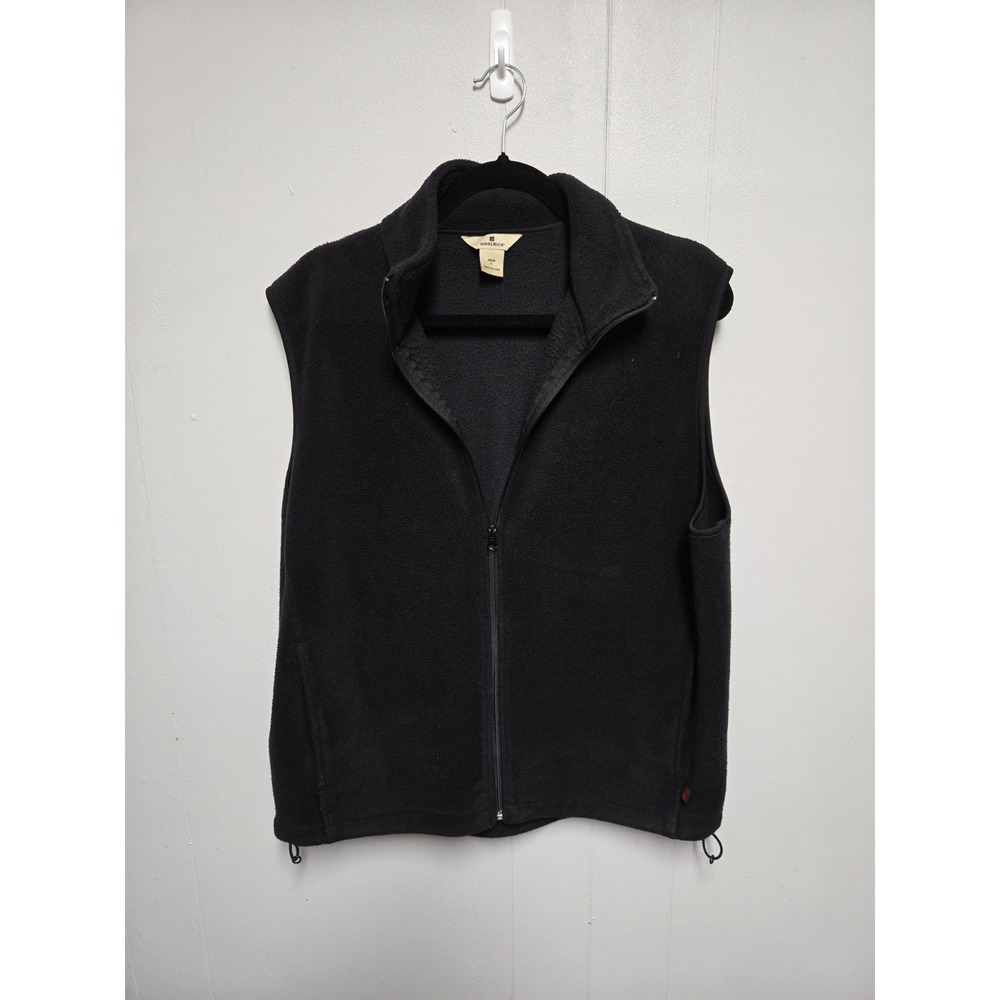 Men's Vintage  Woolrich Black Vest Large
